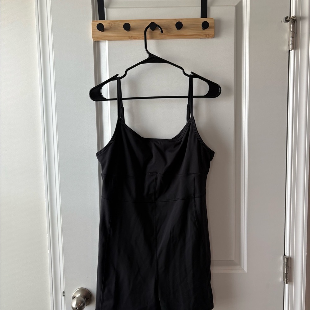 Black Junior’s Shorts Bodysuit